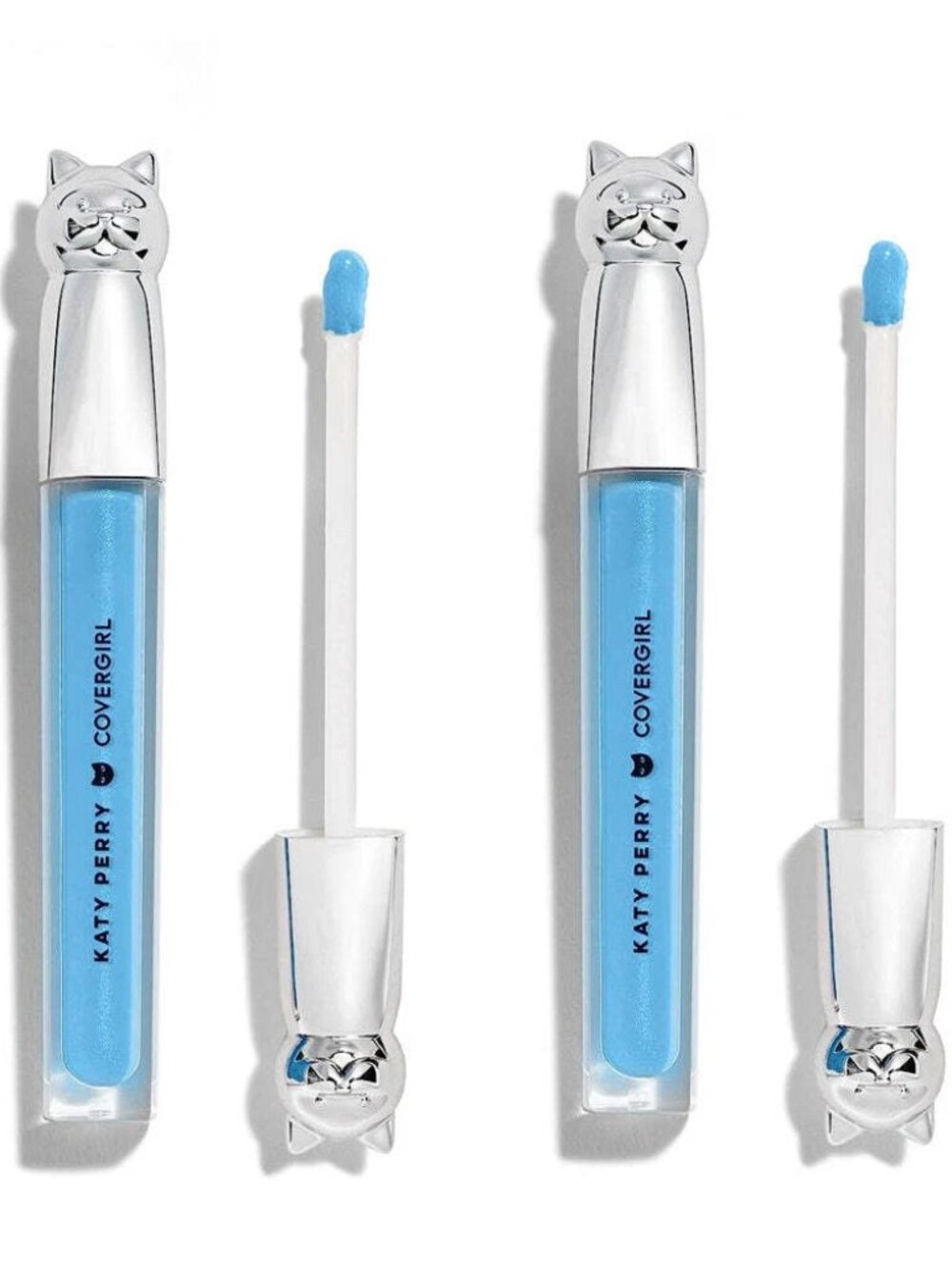 NEW Pack of 2 CoverGirl Katy Kat Lip Gloss Cobalt Kitty KP21